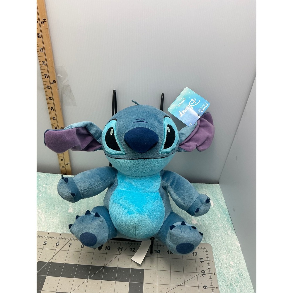 Disney Cares Stitch Plush Lilo & Stitch Blue Stuffed Animal 11 inch NWT